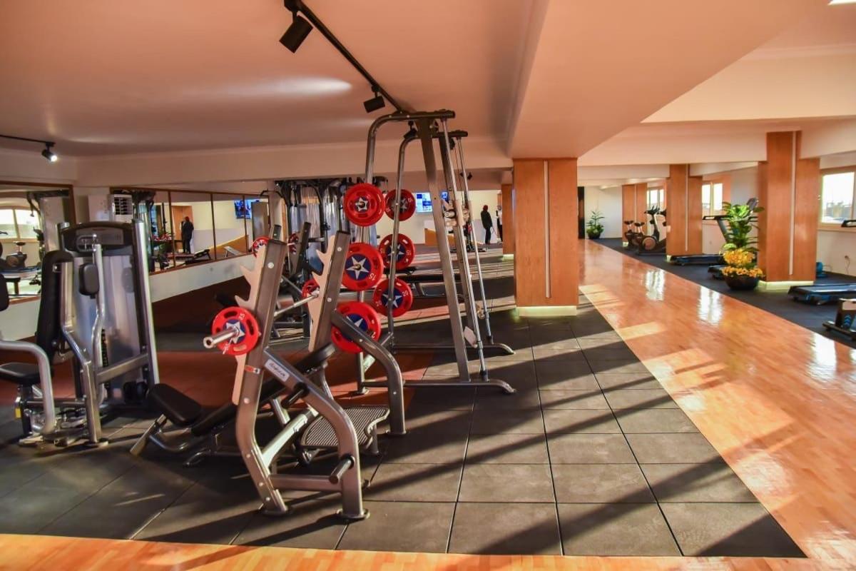 Fleet Club Mahrousa 亚历山大港 外观 照片 The gym at the hotel