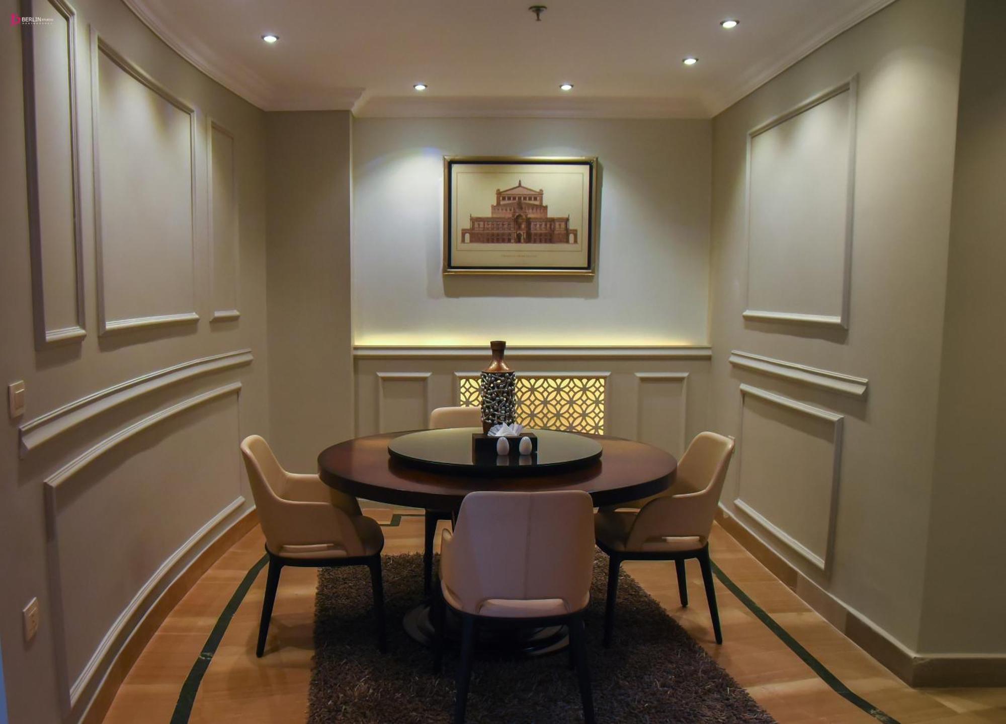 Fleet Club Mahrousa 亚历山大港 外观 照片 A small dining room